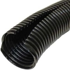50 Ft. 3/8″ Split Wire Loom Conduit Polyethylene Tubing Black Color Sleeve Tube