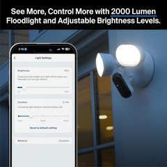 Arlo Wired Floodlight Camera | Home Security Camera with 2K Video and HDR | 2000