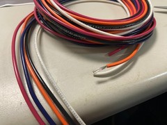 18 AWG MTW / TEW / UL1015 – 18 AWG HOOKUP MARINE WIRE 5 COLORS – 12′ EACH COLOR