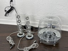 Harman Kardon SoundSticks II Speakers + Subwoofer Preowned Works Great