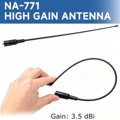 2-Pack Dual Band 144/430MHz SMA-Female for Baofeng UV-5R V Nagoya NA-771 Antenna