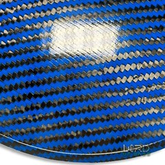 7.87″ (200mm) Blue Carbon Fiber Speaker Subwoofer Dust Cap