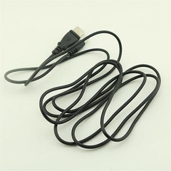 USB 2.0 Type A Male to 5.5mm x 2.5mm DC Power Male Plug Connector Cable 6ft 2m