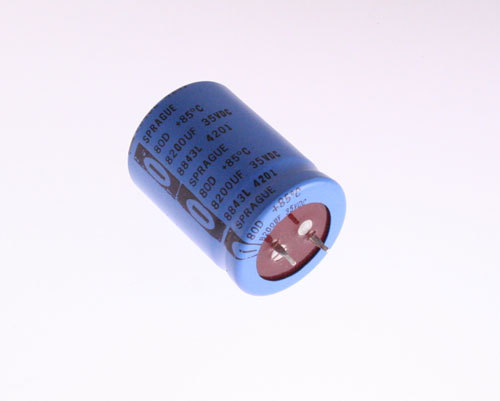 10x 8200uF 35V Radial Snap In Mount Electrolytic Aluminum Capacitor 85C 35VDC DC