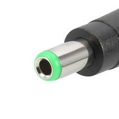 x3 Copper DC Power Connector 5.5mmx2.1mm Female to 6.3mmx3.0mm Male Adapter (B)