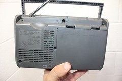 Vintage Sony ICF-36 Portable Radio Weather, TV, FM, AM AC or Battery Powered!