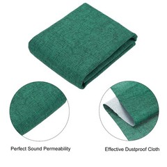 uxcell Dark Green Speaker Grill Cloth 40″x58″