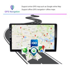 10.1 INCH Android 10 Car Radio Double 2 Din Stereo Head Unit GPS Navi MP5 FM USB