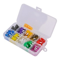 120pcs MINI Blade Fuse Assortment Auto Car Motorcycle SUV FUSES Kit APM ATM US
