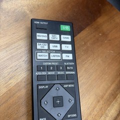 Sony RMT-AA130U AV System Remote Control, Used. Pro Cleaned & Tested