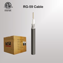 RG59 COAXIAL CABLE VIDEO CABLE ETL CERTIFIED 1000FT