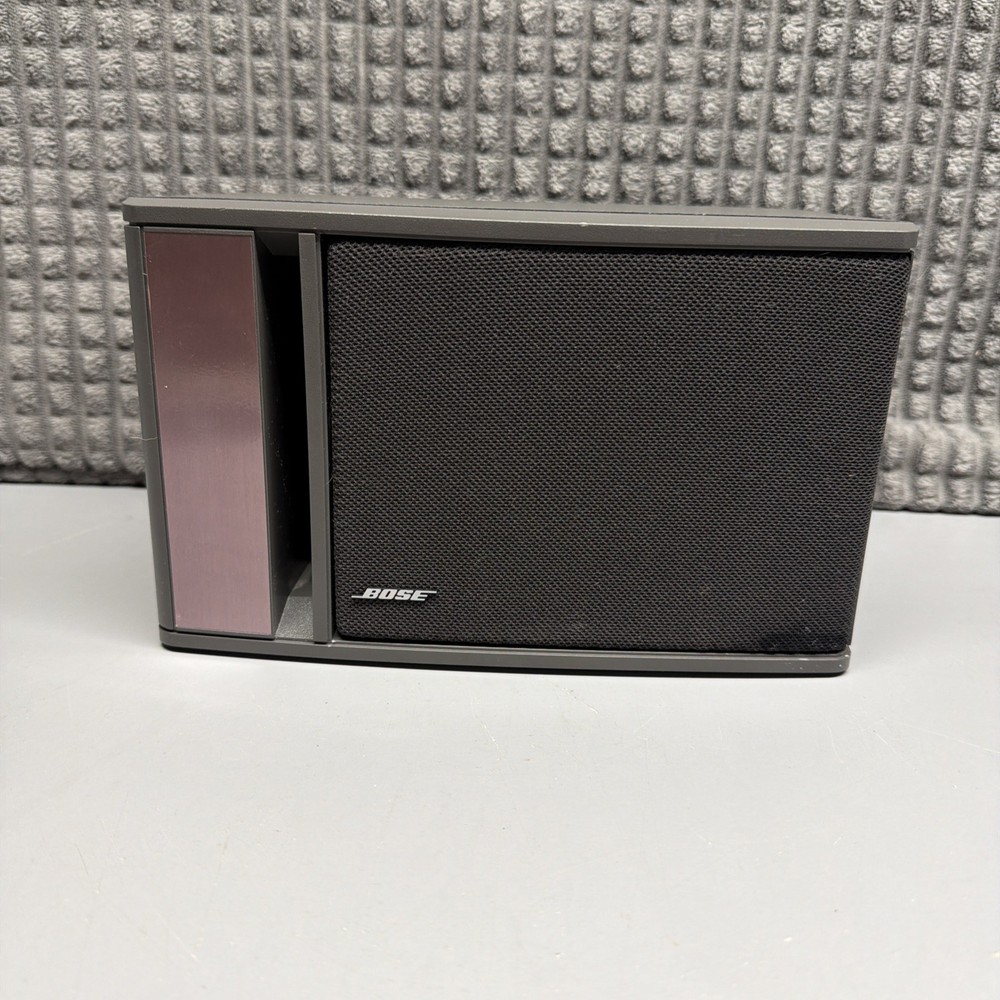 Vintage Bose Model 141 Bookshelf Speaker Single Full Range 10-80W 4-8Ω