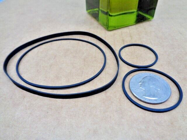 4 BELT KIT FITS TECHNICS & PANASONIC RS-M205 RS-M215 RS-M218 (4 BELTS) NICE!