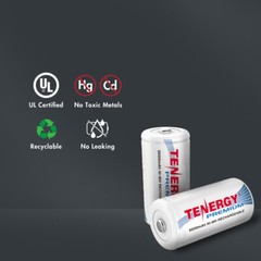 Tenergy PREMIUM AA AAA C D 9V NiMH High Capacity Rechargeable Batteries LOT