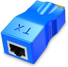 HDMI to RJ45 Extender, HDMI to RJ45 Ethernet Network Converter Over by Cat5-e…