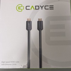 Cadyce 65ft / 20M 4K HDMI Cable with Ethernet HIGH SPEED 24K Gold Plated