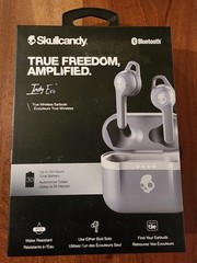 Skullcandy Indy Evo True Wireless Bluetooth Headphones – Chill Gray, NEW