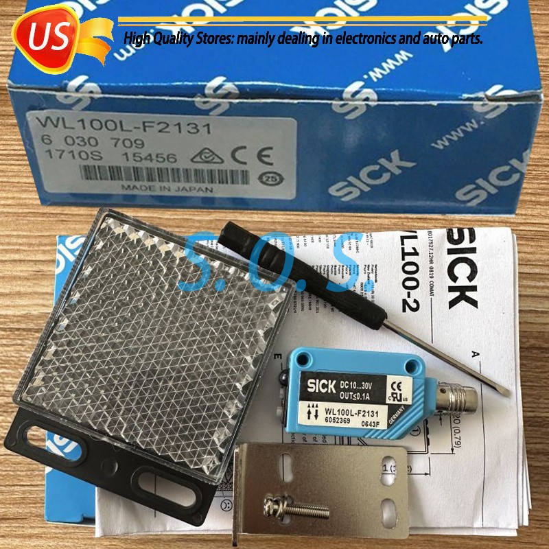 US FREE TAX Sick WL100L-F2131 WL100LF2131 6030709 in Box Photoelectric