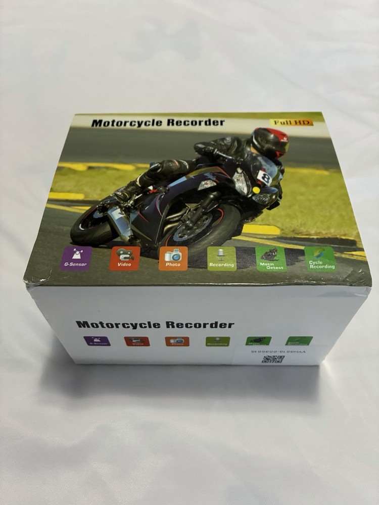 Motorcycle Recorder Full HD DVR Camera w/ 32GB Memory Card New