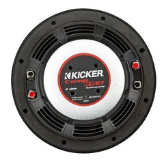 Kicker CWRT67, CompRT Series 6.75″ 4-Ohm Dual Voice Coil Shallow Subwoofer