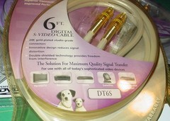 4 RCA High Performance Digital S-Video Cables DT6S 24K Gold-Plated Connectors