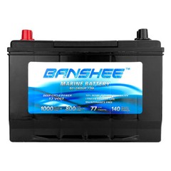 12v Deep Cycle Battery, Replaces Optima Bluetop D27M