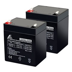 ExpertBattery 12V 5AH Battery for Razor E100 E125 E150 E175 Scooter – 2 Pack
