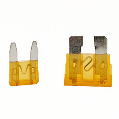 New Zinc Plastic 420PCS Auto Blade Fuse Assortment Mini Standard 2A-40A