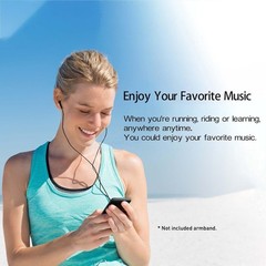 MP3 Player 32GB with Speaker Earphone Portable HiFi Lossless Sound MP3 Mini M…