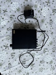 TOPPING DX3 Pro+ Desktop DAC Headphone Amp USB/Optical/Coax RCA Black Antenna.