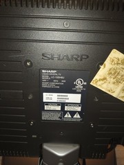 Sharp LC-15SH6U SD 480i 480P Retro Games LCD TV – Works Great No Remote