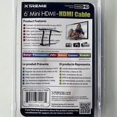 Mini HDMI to HDMI Cable Adapter Converter 4K UHD High Speed HD HDMI A to Mini C