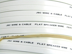 14 AWG Flat Speaker Wire 250ft Pure Copper PVC 2 Conductor Audio Cable USA Made