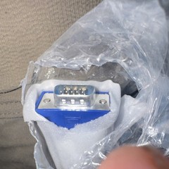 RGB VGA/SVGA D-Sub Male to Male Cable Blue Silver R032100S01080
