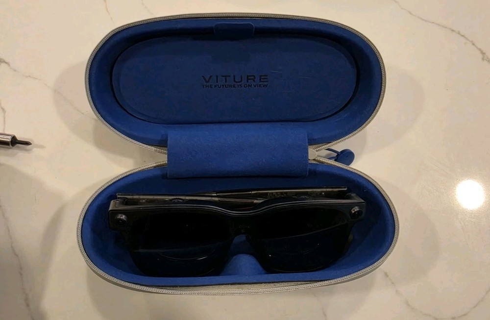 VITURE Luma Ultra XR Video Glasses w/ Case, USB-C Adaptor, 1 Nose Pad