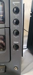Vintage 1994 Koss HG20 Radio Cassette Player Detachable Speakers AC or Battery