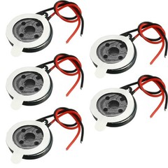 5/10x Speaker 13mm Dia 8Ohm 1W 2-Wire Mini Micro Audio Magnetic For Arduino USA