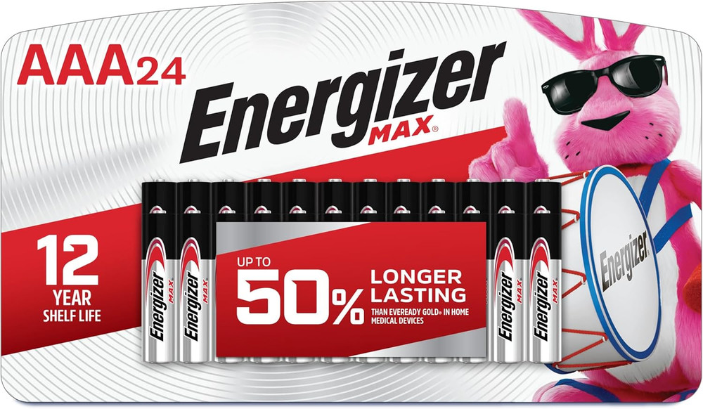 Energizer AAA 24 Pack – Value Power for Everyday Household Use