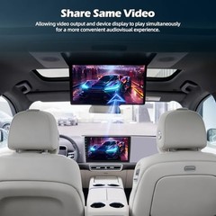 Single Din Car Stereo with Mirror Link for Android/iOS – 9 Inch Touch Screen