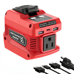220W Portable Power Station for Milwaukee M18 Battery – Camping Inverter USB-C