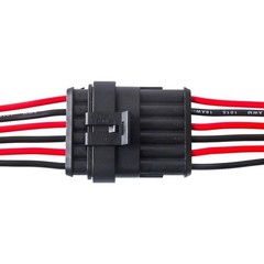 1 Set 6 Pin Electrical Wire Connector ‎Plug Male Female Waterproof Quick Connect