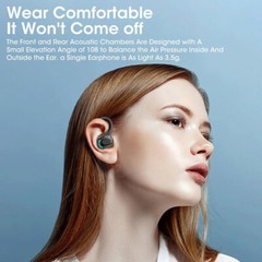 Bluetooth 5.0 Headset TWS Wireless Earphones Earbuds Stereo Headphones Ear Hook