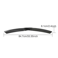 Front Grille Insert Trim Compatible With Tesla Model X 2020 2019 Carbon Fiber