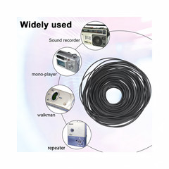 50PCS Square Rubber Drive Belt For Audio Cassette Player Recorder Repair Parts