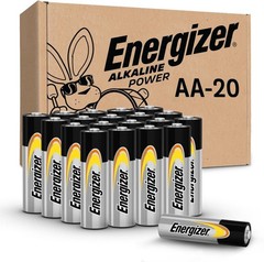 20 Alkaline AA Batteries – Ultimate Reliability for Household & Emergency Use