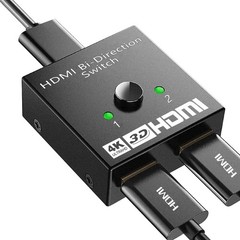 HDMI Splitter 1 In 2 Out 4K UHD 3D 1080P 2-Port Repeater Splitter Amplifier 1×2