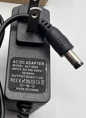 6V 2A Power Supply AC Adapter Replacement with 8 Tips, Regulated 12 Volts 2000M