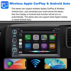 For 2004-2008 Ford F150/250 Car DVD CD Player Stereo Radio with Carplay Back Cam