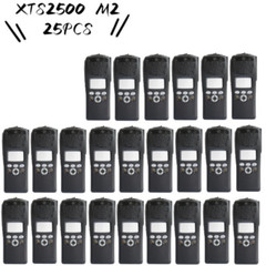 25PC PMLN4791 Black Front Replacement Housing Cover For XTS2500 Model 2 Radio