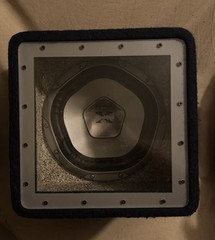 Sony Xplod Sub Speaker 10” Vintage Crunch Powerstation Enclosed LED LIGHT UP BOX
